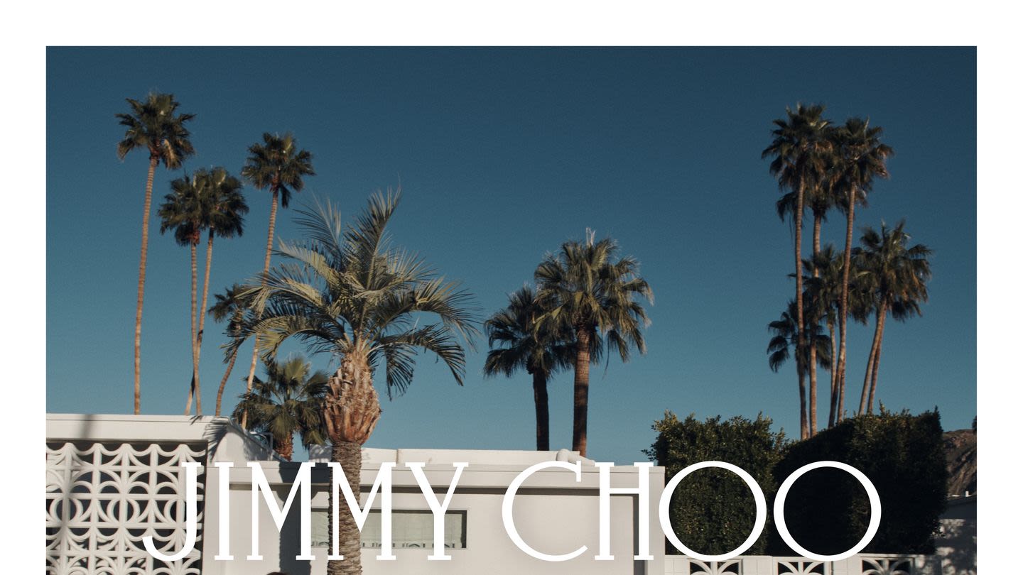 Sydney Sweeney Takes a Desert Road Trip With Jimmy Choo