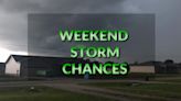 Rain and storm chances return this weekend