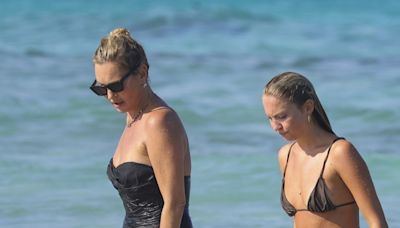 Kate and Lila Moss Turned the Beach Into Their Own Victoria's Secret Fashion Show