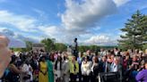 Plaza dedicated at the site where Sojourner Truth gave her 1851 'Ain't I a Woman?' speech