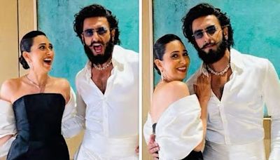 Ranveer Singh and Karisma Kapoor steal the show with their playfulness at Tiffany & Co store launch, see photos