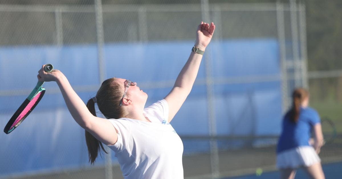 3A High School Tennis: Nelsen sisters lose out on Day 2 of bi-District Tournament