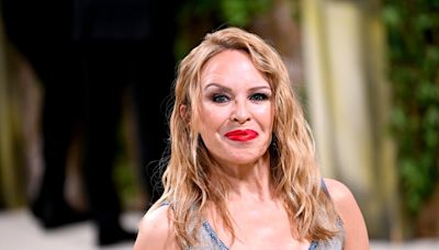 Kylie Minogue says ‘It’s coming home’ after timing rehearsal to see England game