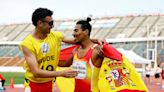 Uceda y su guía Folgado se cuelgan el bronce en los 100 metros
