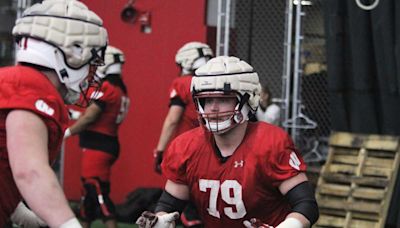 Wisconsin Football Offensive Lineman Has 'Taken off in a Leadership Role'