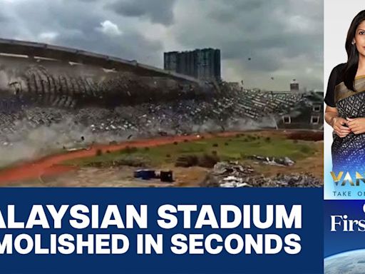 Malaysia's Shah Alam Stadium Demolished Like A Crashing Wave |