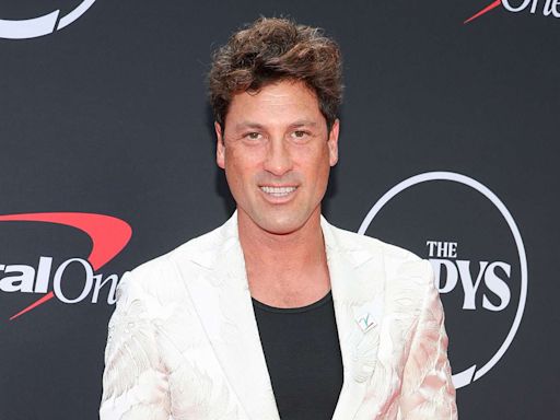 Maksim Chmerkovskiy Attends 2024 ESPYS, Ready to 'Run' If Peta Murgatroyd Calls with Baby News (Exclusive)