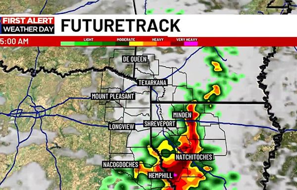 Another round of storms on the way early Friday morning