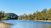 A Hiker's Path: Rocks along the shoreline of Missouri's Current River