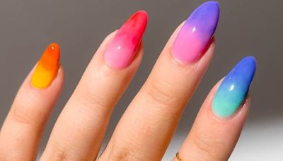 Summering in a splash of vibrant nails