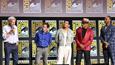SDCC 2024: Harrison Ford Shows Off Red Hulk Mannerisms As He Joins Captain America 4 Cast Onstage During Marvel...