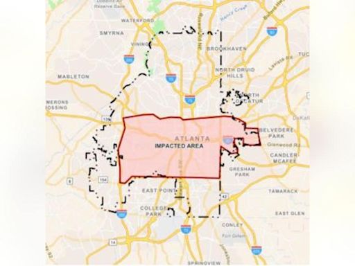 Vine City Atlanta water main break: Boil water advisory, citywide outage