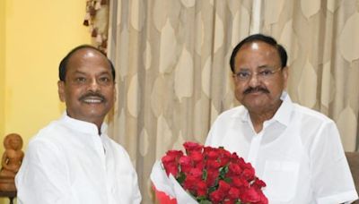 Naidu, Sarma meet Odisha Guv Raghubar Das ahead of Jharkhand polls - OrissaPOST