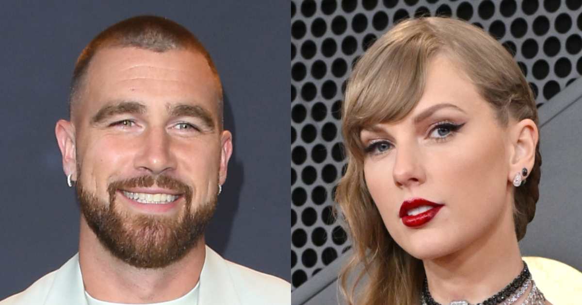 Watch Travis Kelce Light Up While Reacting to a Video of Taylor Swift Chugging a Beer