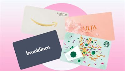If it's too late to ship gifts, these gift cards can save Mother's Day