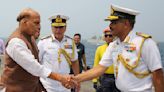 Defence Minister Singh Reviews Indian Navy’s Operational Readiness