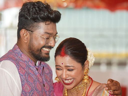 Sohini Sarkar and Shovan Ganguly’s wedding reception in pictures