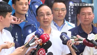 馬英九稱國民黨贊成和平統一 朱立倫搬憲法打臉：永遠跟民主自由站一起