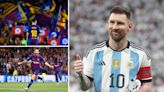 Lionel Messi could make sensational return to Barcelona - for one game only