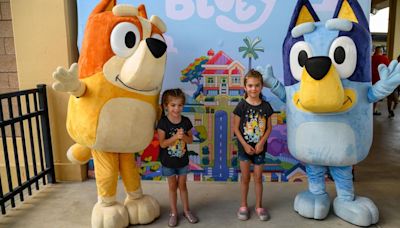 PHOTOS: Scenes From Bluey And Bingo's Visit To Coolray Field