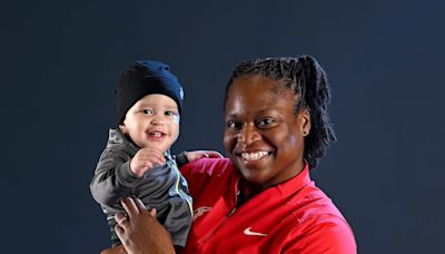 'It takes a village.' Fever assistant Karima Christmas-Kelly navigates first season with baby