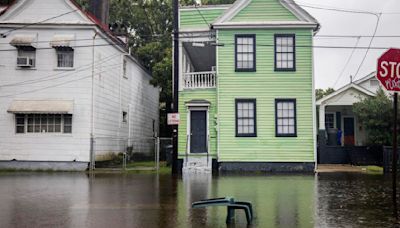 Tropical Storm Debby drenches South Carolina as it prepares for a second strike