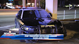 FHP cruiser involved in crash in Oakland Park - WSVN 7News | Miami News, Weather, Sports | Fort Lauderdale