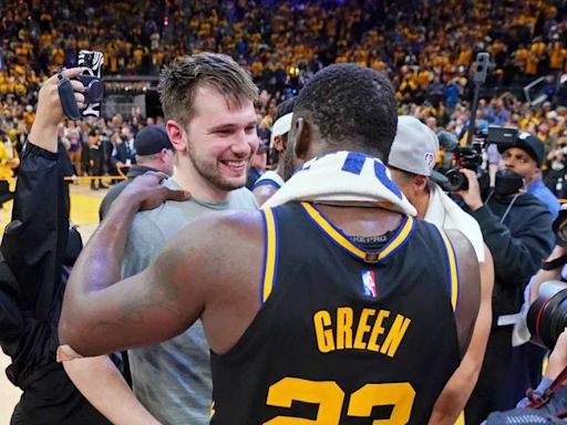 Draymond Green on Mavs: Luka Doncic, Kyrie Irving ‘Have Look of Champion’