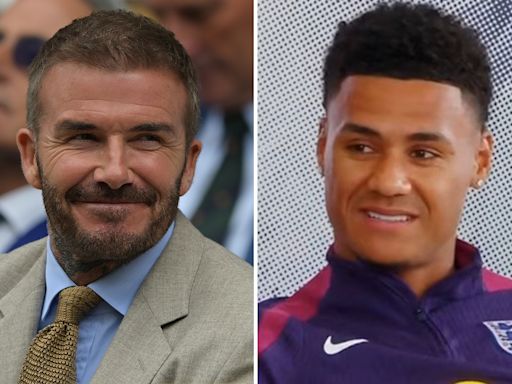 Ollie Watkins jokingly digs out David Beckham for Instagram post