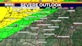 Severe weather possible on Wednesday