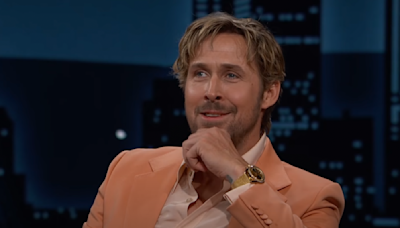 Watch Ryan Gosling Celebrate Stunts By Decimating Everyone Backstage at ‘Kimmel’