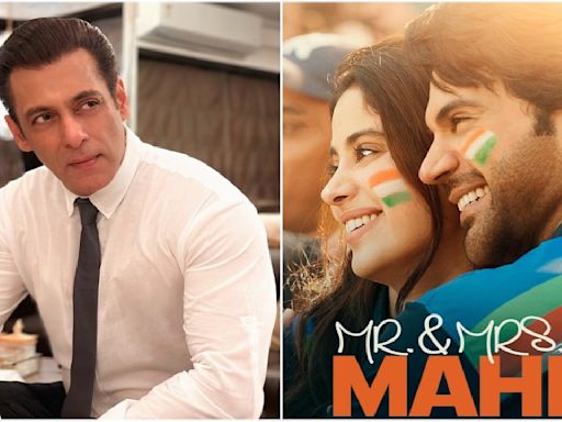 Salman Khan praises Janhvi Kapoor, Rajkummar Rao's Mr & Mrs Mahi's trailer; Karan Johar says, ‘This means a lot’