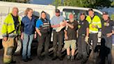 Colorado Springs firefighters rescue kitten stuck in storm drain