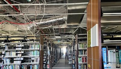 東華大學圖書館震後修復 預計年底全館開放