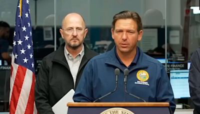 El gobernador Ron DeSantis advirtió sobre las posibles consecuencias de la tormenta Debby en Florida