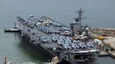 US aircraft carrier arrives in South Korea for military drills, report says