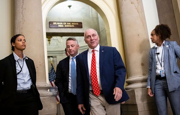 GOP leader Steve Scalise talks with Trump, House conservatives on 2025 agenda