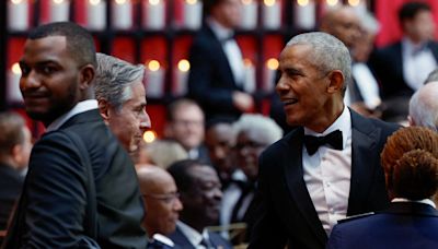 Roses. Butter-poached lobster. Obama cameo. Takeaways from the White House state dinner