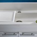 【時尚精品館-面盆】人造石 洗衣槽+鋁腳式浴櫃 - 75cm