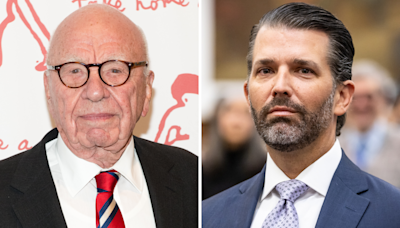 Donald Trump Jr. is battling Rupert Murdoch over VP pick