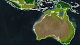 75,000 years of Australian geography mapped to show arrival path of first people