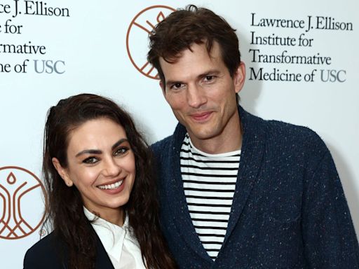 Ashton Kutcher and Mila Kunis stun locals after couple spotted in Hertfordshire town