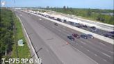 Crash on I-275 backs up traffic