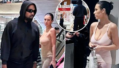 Bianca Censori wears signature see-through look while exploring Tokyo supermarket with Kanye West, his kids