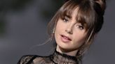 Lily Collins Wore a Daring See-Through Lace Outfit and 'Emily in Paris' Fans Are Stunned