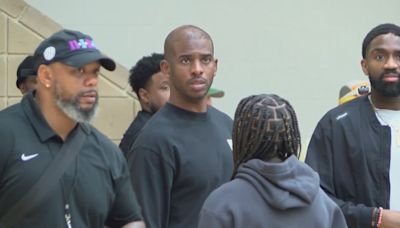 San Antonio Spurs Star Chris Paul, Combs twins and Lebron James’ family in town for Nike Peach Jam