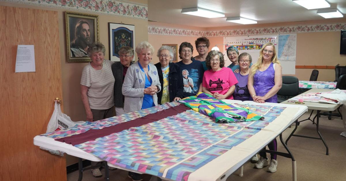 Grace Lutheran Church quilters: crafting quilts with love for more than 50 years