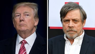 Star Wars' Mark Hamill weighs in on Donald Trump trial