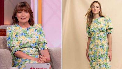 Lorraine Kelly's 'lovely' dress that 'doesn't crease' is on sale