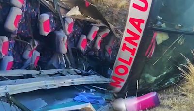 Accidente de bus Molina en Ayacucho: bebé de 8 meses murió tras caer a barranco